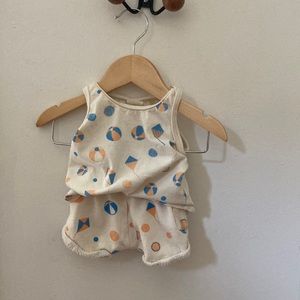 North of West French terry beachball set ⛱